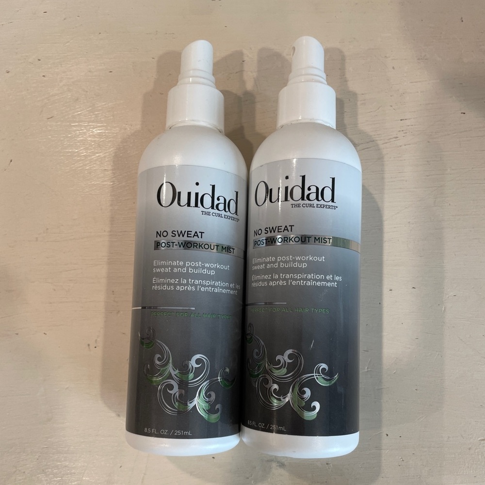 Ouidad No Sweat Post-Workout Mist - White